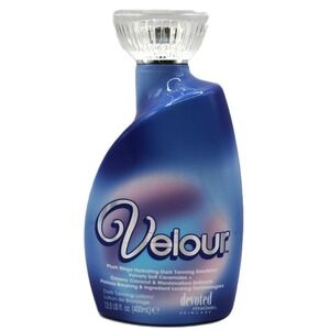 Devoted Creations Velour Dark Tanning Lotion 13.5oz Hydrating Indoor Enhancer